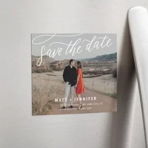 Save the Date Magnet
