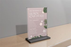 Tabletop Signs